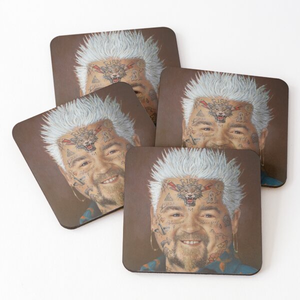 Item preview, Flavor Town Explosion | Guy Fieri Face Tattoos & More | Magnet | Chipmunk Smile tattoos need a job randy designed and sold by Tyler Tilley.