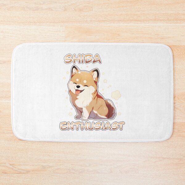Item preview, Shiba Enthusiast Cute Puppy Shirt and Sticker Design by Zeesdesign on Redbubble designed and sold by ZEESDESIGN.