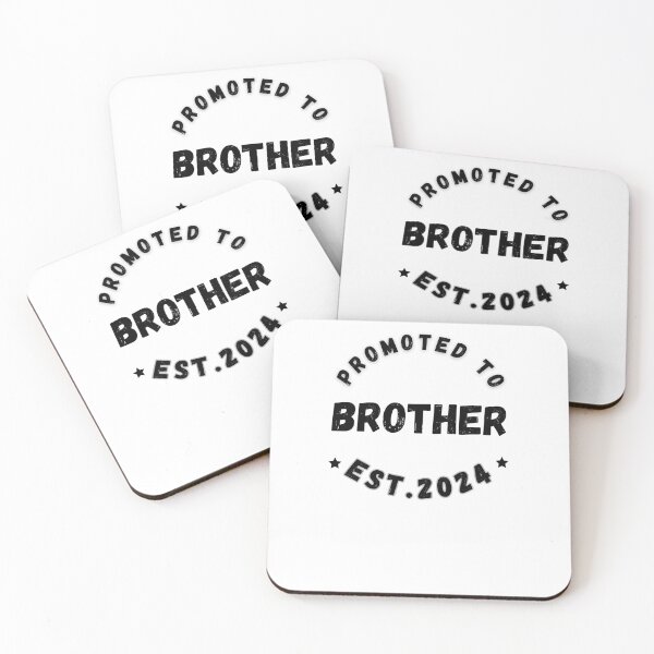 Item preview, Promoted To Brother Est 2024 designed and sold by Arinassart.