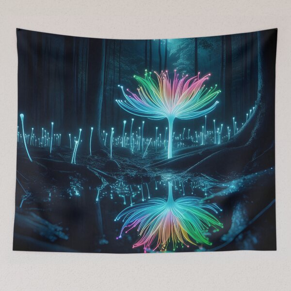 Item preview, Luminescent Reverie: The Rainbow's Secret Glow designed and sold by AI-Only Creations.
