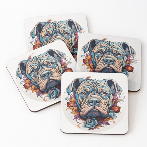 Item preview, Neo traditional Mastiff designed and sold by MendaciousMina.