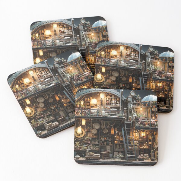 Item preview, Cute Asian Boutique Bliss Jigsaw Puzzles - Charming Delights on Redbubble designed and sold by PuzzleBoxDesign.