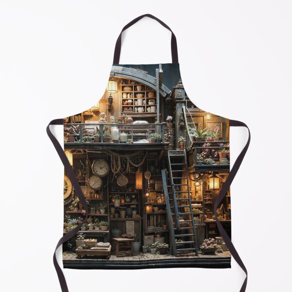 Item preview, Cute Asian Boutique Bliss Jigsaw Puzzles - Charming Delights on Redbubble designed and sold by PuzzleBoxDesign.