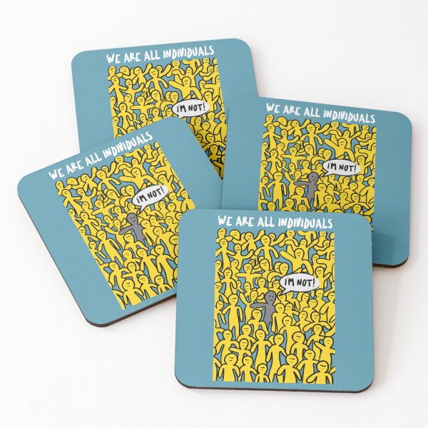 Item preview, We Are All Individuals! designed and sold by stuinflipflops.