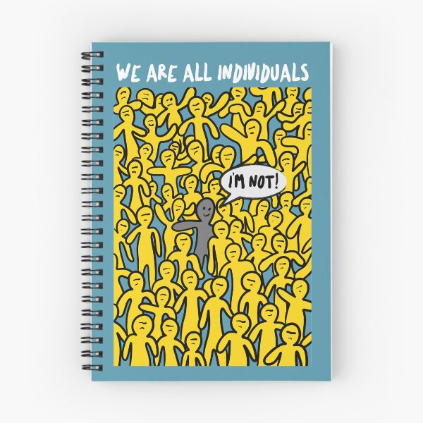 Item preview, We Are All Individuals! designed and sold by stuinflipflops.