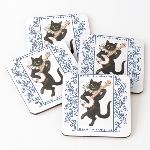 Item preview, Guided by voices - Cat playing guitar designed and sold by April Showers.