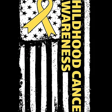Vorschaubild zum Design Childhood Cancer Awareness Flag Childhood Cancer Gear von DynamicDesign
