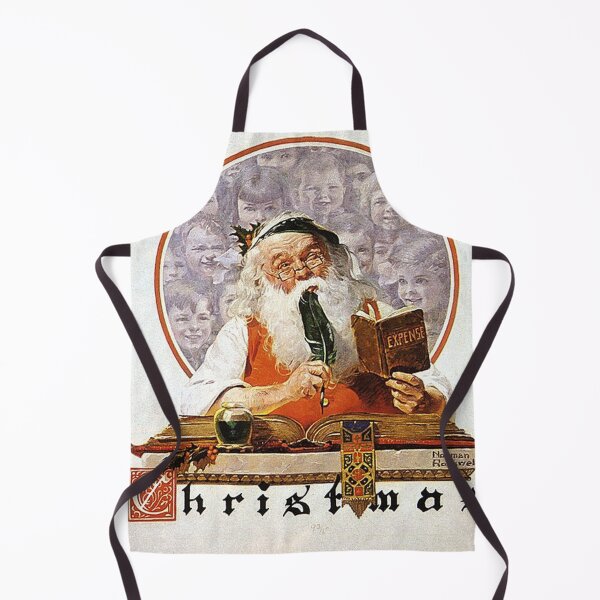 Item preview, Santa and Expense Book -Norman Rockwell designed and sold by tomorrowsart.