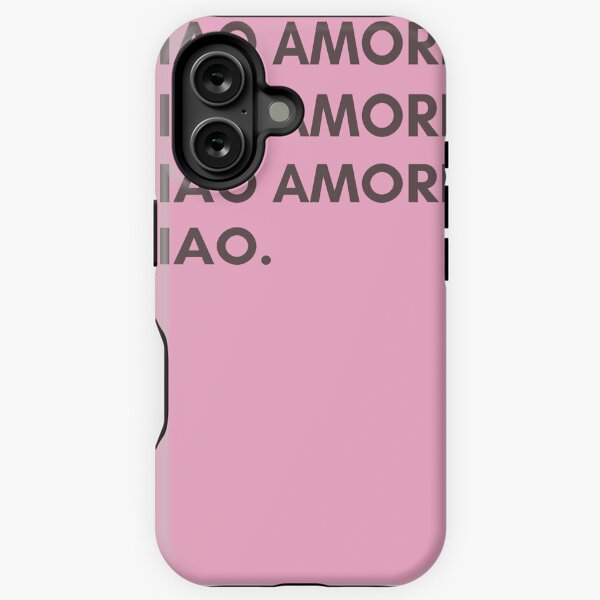 Item preview, Minimal Ciao Amore Love Italian phrases la dolce vita designed and sold by MadDDesign.