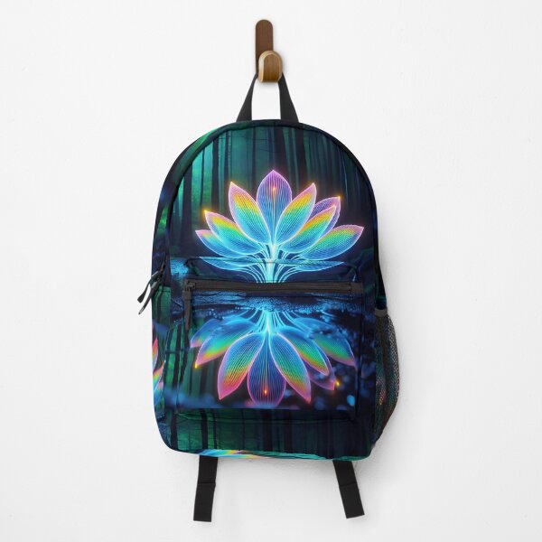 Item preview, Radiant Reverie: Bioluminescent Bloom in Enchanted Forest designed and sold by AI-Only Creations.