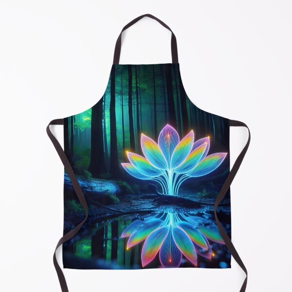 Item preview, Radiant Reverie: Bioluminescent Bloom in Enchanted Forest designed and sold by AI-Only Creations.
