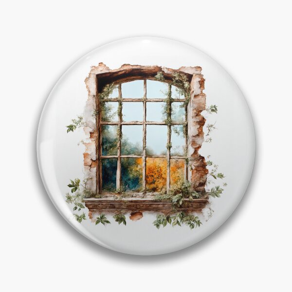 Item preview, An Old Window In An Abandoned House designed and sold by LanaGustavsson.