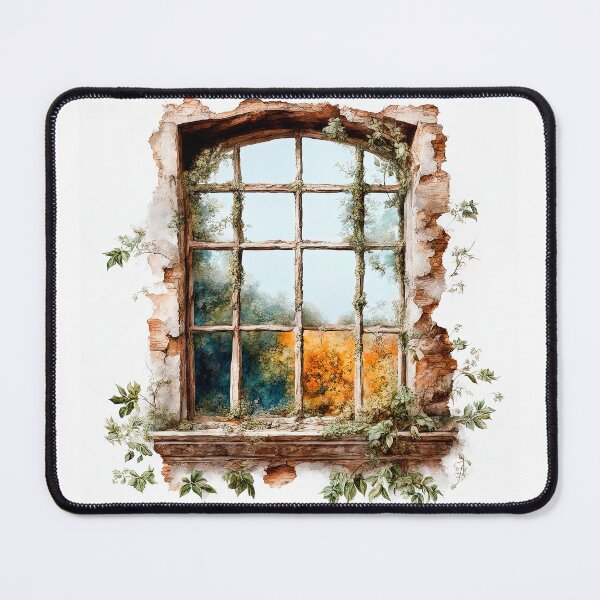 Item preview, An Old Window In An Abandoned House designed and sold by LanaGustavsson.