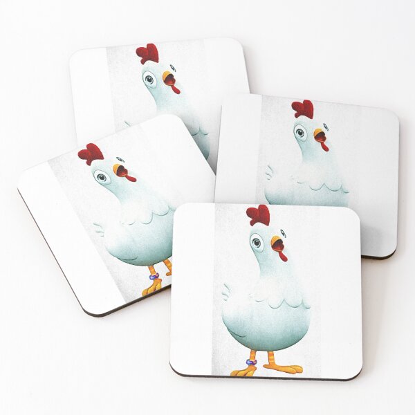 Item preview, White Funny Chicken -kids,Chickalleta designed and sold by zorkaa1.