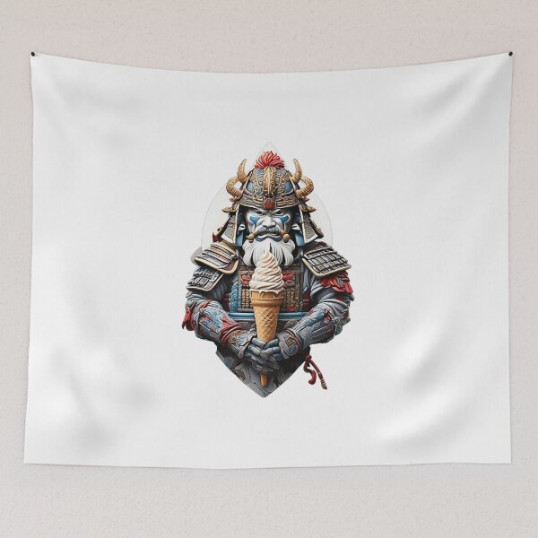 Item preview, Samurai and Ice Cream designed and sold by likbatonboot.