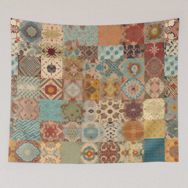 Item preview, Bohemian Patchwork Style designed and sold by Hashola Designs.