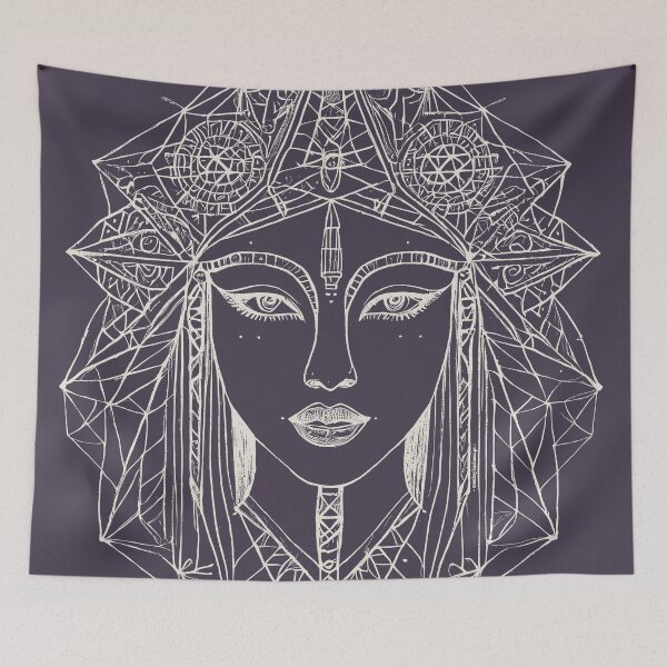 Item preview, Bride Goddess | Sacred Geometry Portraits designed and sold by monkeybusiness.pt.