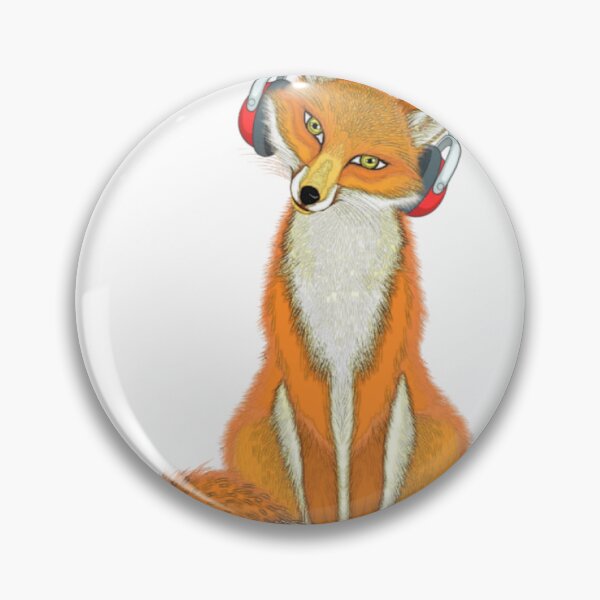 Item preview, Funny Musical Fox  designed and sold by zorkaa1.