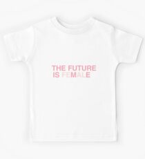 The Future is Me, The Future is Female Kids Tee