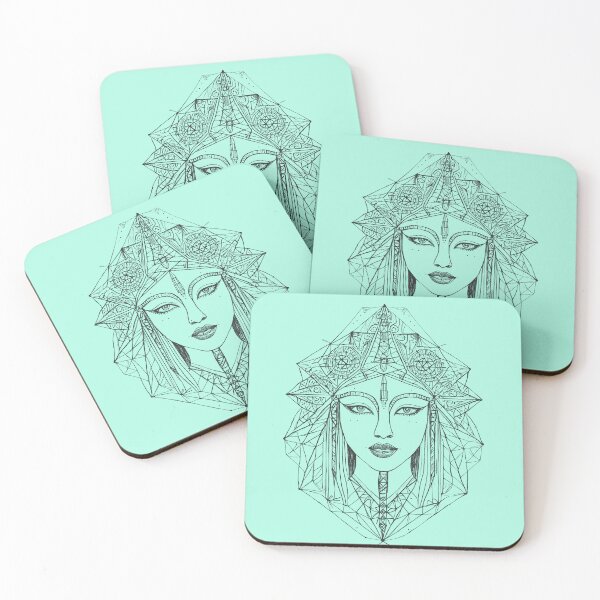 Item preview, Bride Goddess | Sacred Geometry Portraits designed and sold by monkeybusiness.pt.