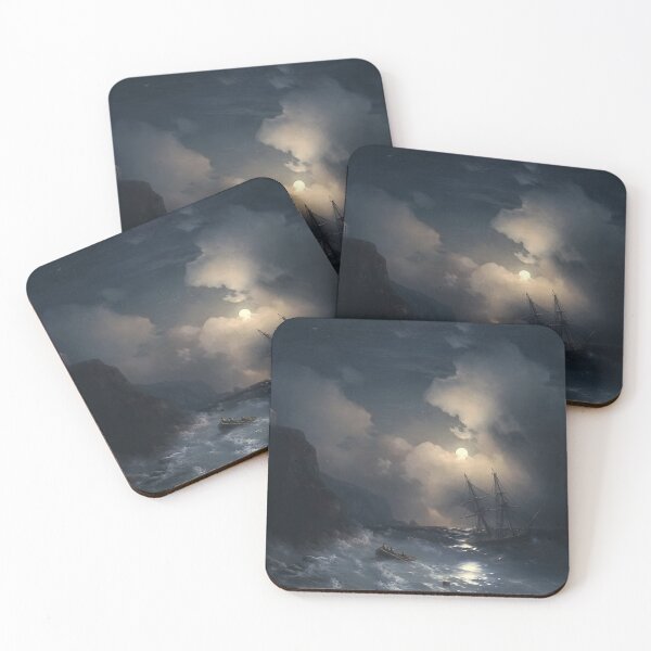 Item preview, ivan aivazovsky paintings, ivan aivazovsky artwork, ivan aivazovsky prints designed and sold by marti-oryo.