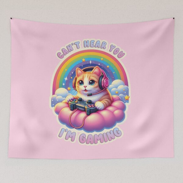 Item preview, Can't Hear You, I'm Gaming designed and sold by liminalcandy.