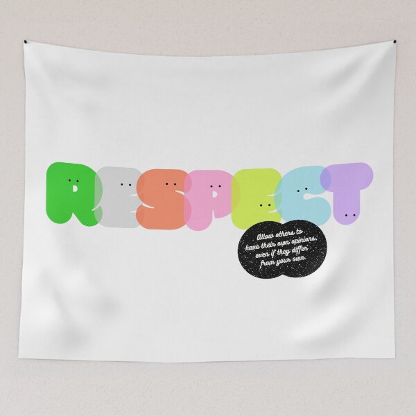 Item preview, Sending Positive Vibes: Respect designed and sold by 45CreativeClub.