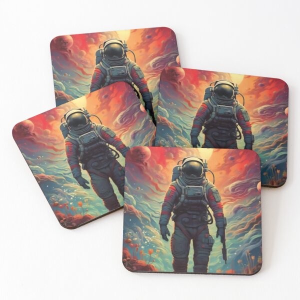 Item preview, astronaut in space designed and sold by -DEEWOLF-.