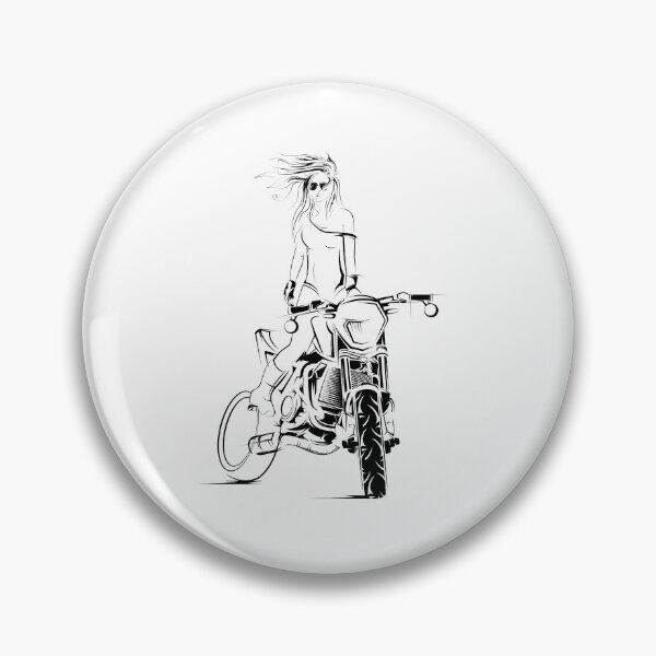 Artikelvorschau, biker girl supermoto Motorrad Fan Team Verein Geschenk - biker girl entworfen und verkauft von AndreMi.