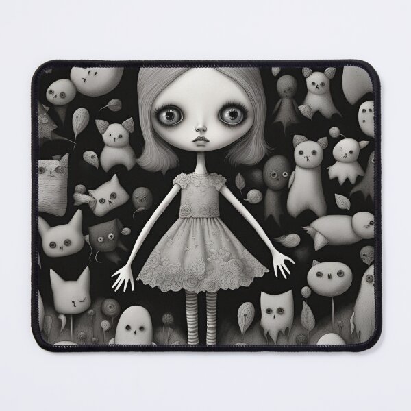 Item preview, Haunted dolls designed and sold by Feebleeona.