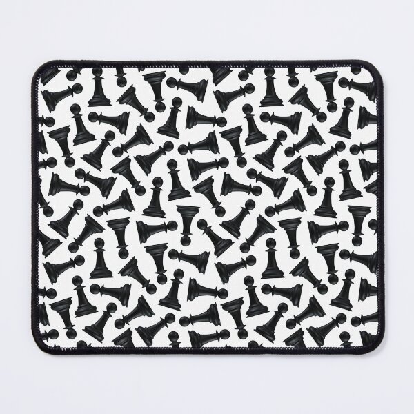 Item preview, Black Chess Pawns Animal Print designed and sold by coffeeandwalnut.