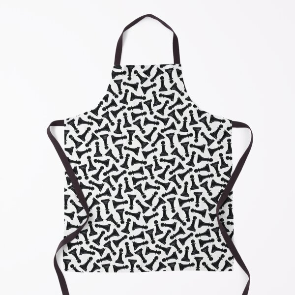 Item preview, Black Chess Pawns Animal Print designed and sold by coffeeandwalnut.
