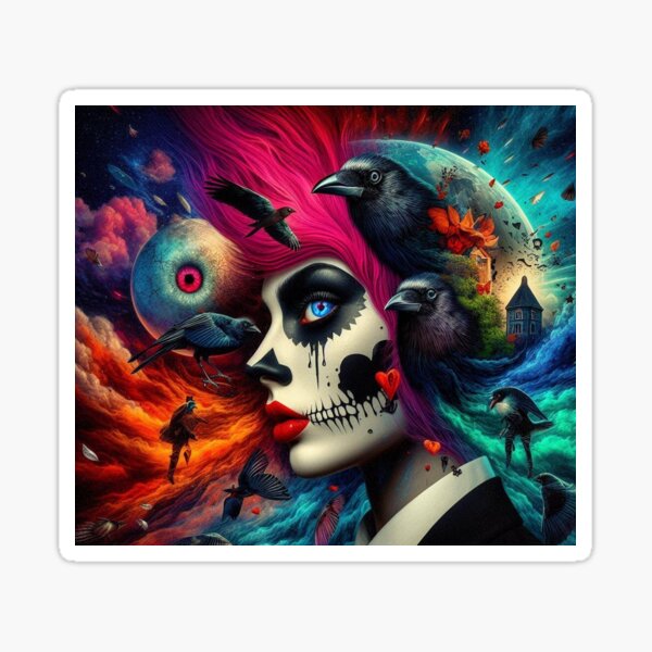 Surreal surprizes 10 Sticker