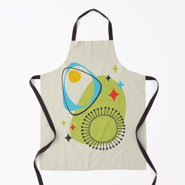 Item preview, Mid Century Modern Atomic Age 14 Green, Blue designed and sold by trdstudio.