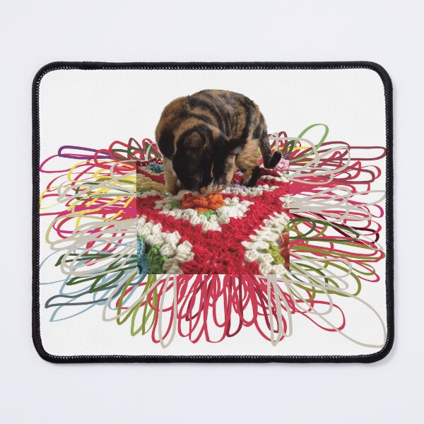Item preview, What flower is the cat smelling? designed and sold by aimicat.