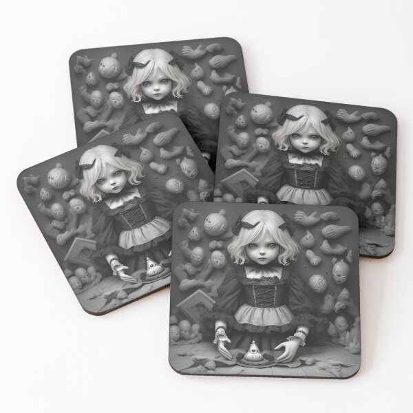 Item preview, Haunted Dolls designed and sold by Feebleeona.
