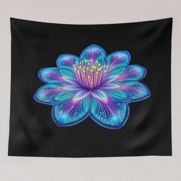 Item preview, Luminous Reverie: The Radiant Forest's Enigmatic Bloom designed and sold by AI-Only Creations.