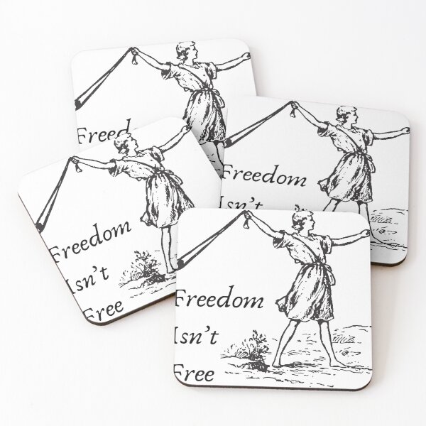 Item preview, Freedom Isn't Free designed and sold by Jaffa Pirate Radio.