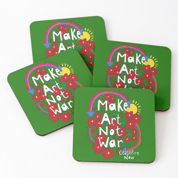 Item preview, Make Art Not War 2023 designed and sold by Kezylou.