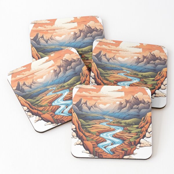 Item preview, landscape of mountains with a lake designed and sold by wplamkung.
