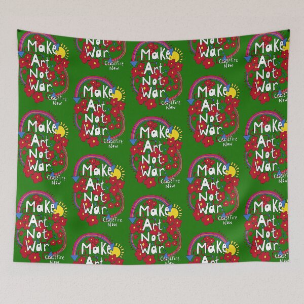 Item preview, Make Art Not War 2023 designed and sold by Kezylou.