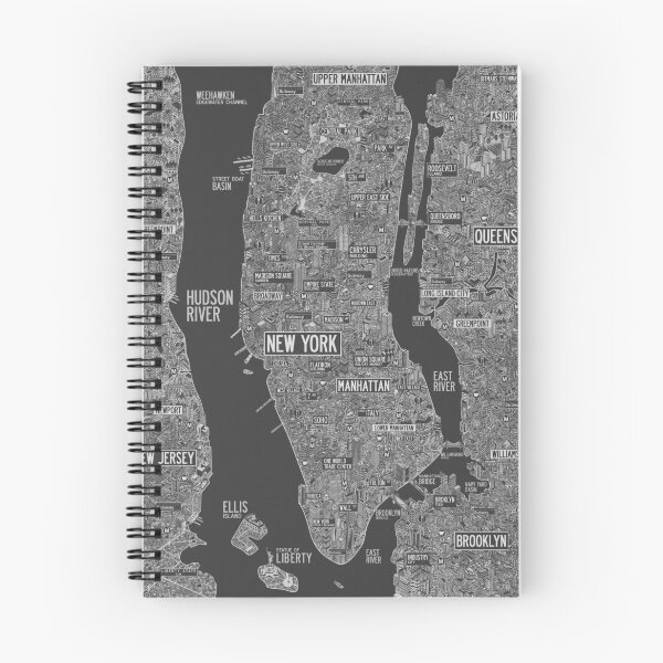 Item preview, New York city map  designed and sold by oliver polanski.