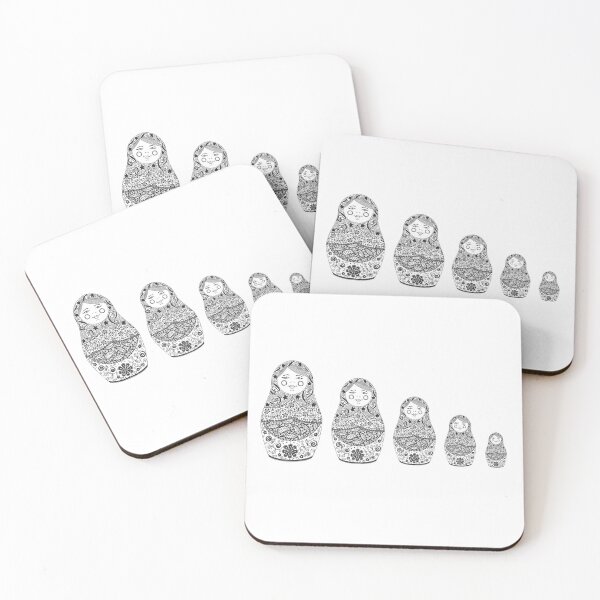 Item preview, Nesting Russian Dolls designed and sold by JoanneCrosedale.