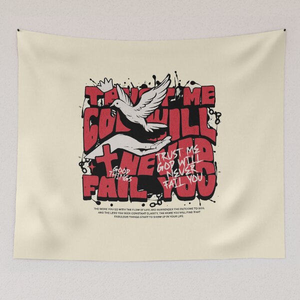 Item preview, Trust Me God Will Never Fail You designed and sold by Samadi style.