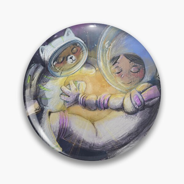 Item preview, Space nap with my cat designed and sold by Emclemmie.