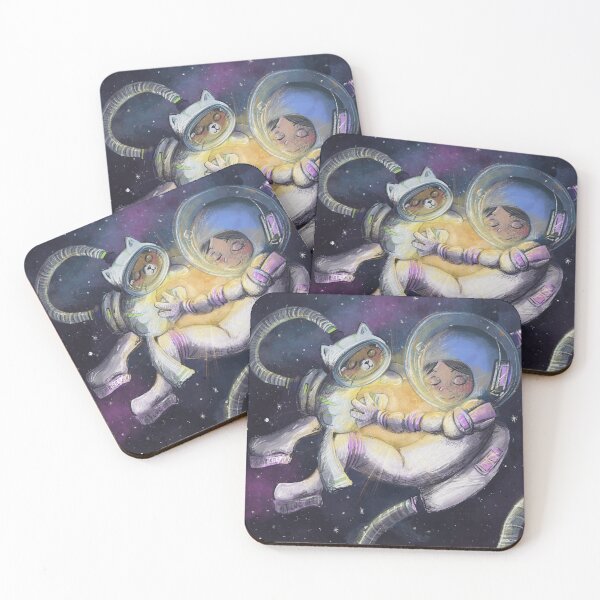 Item preview, Space nap with my cat designed and sold by Emclemmie.