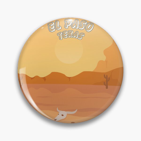 Item preview, El Paso, Texas | A day in the desert designed and sold by CircinusStore.