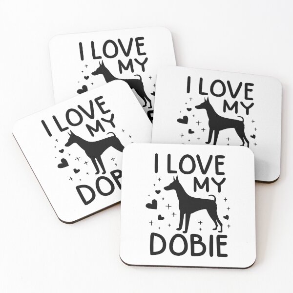 Item preview, Dapper Defender: I Love My Doberman designed and sold by EmeraldeaArt.