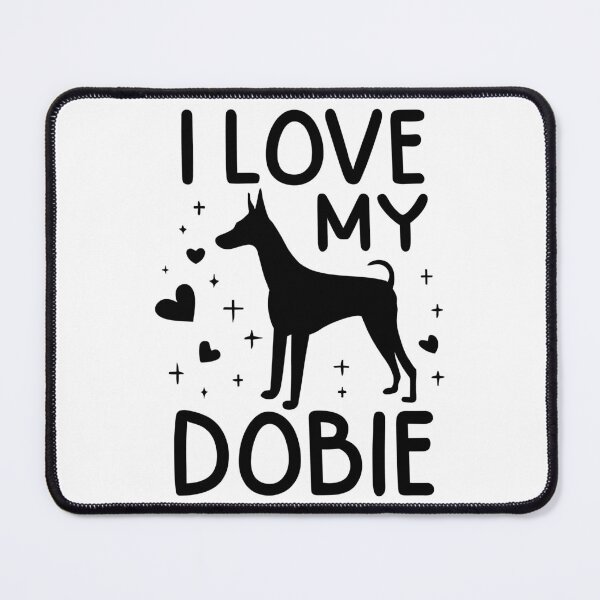 Item preview, Dapper Defender: I Love My Doberman designed and sold by EmeraldeaArt.