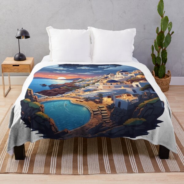 Item preview, Santorini seascape. designed and sold by wplamkung.